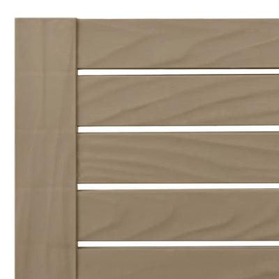 Vaaleanruskea aurinkotuoli Belo 155x58x83cm (polypropeeni)