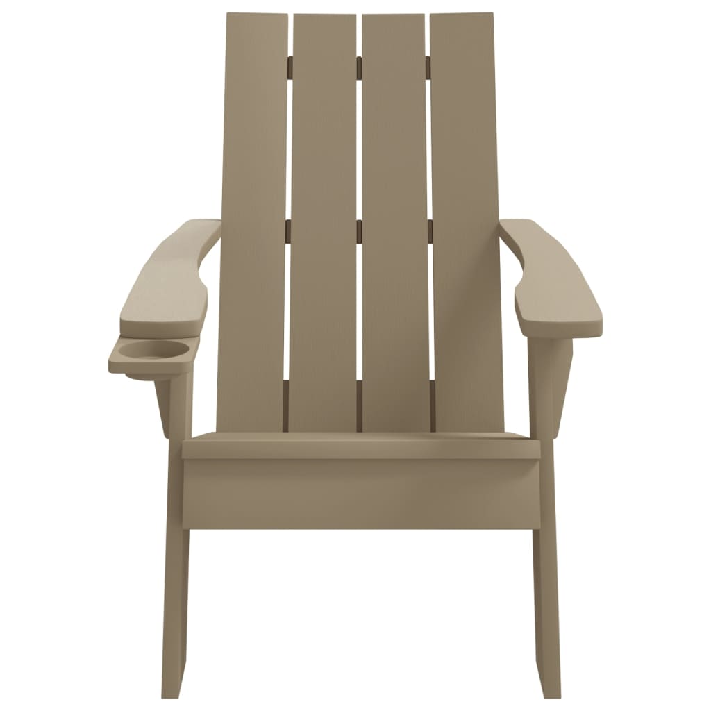 Vaaleanruskea adirondack puutarhatuoli Sad 75x88,5x89,5cm (pp)