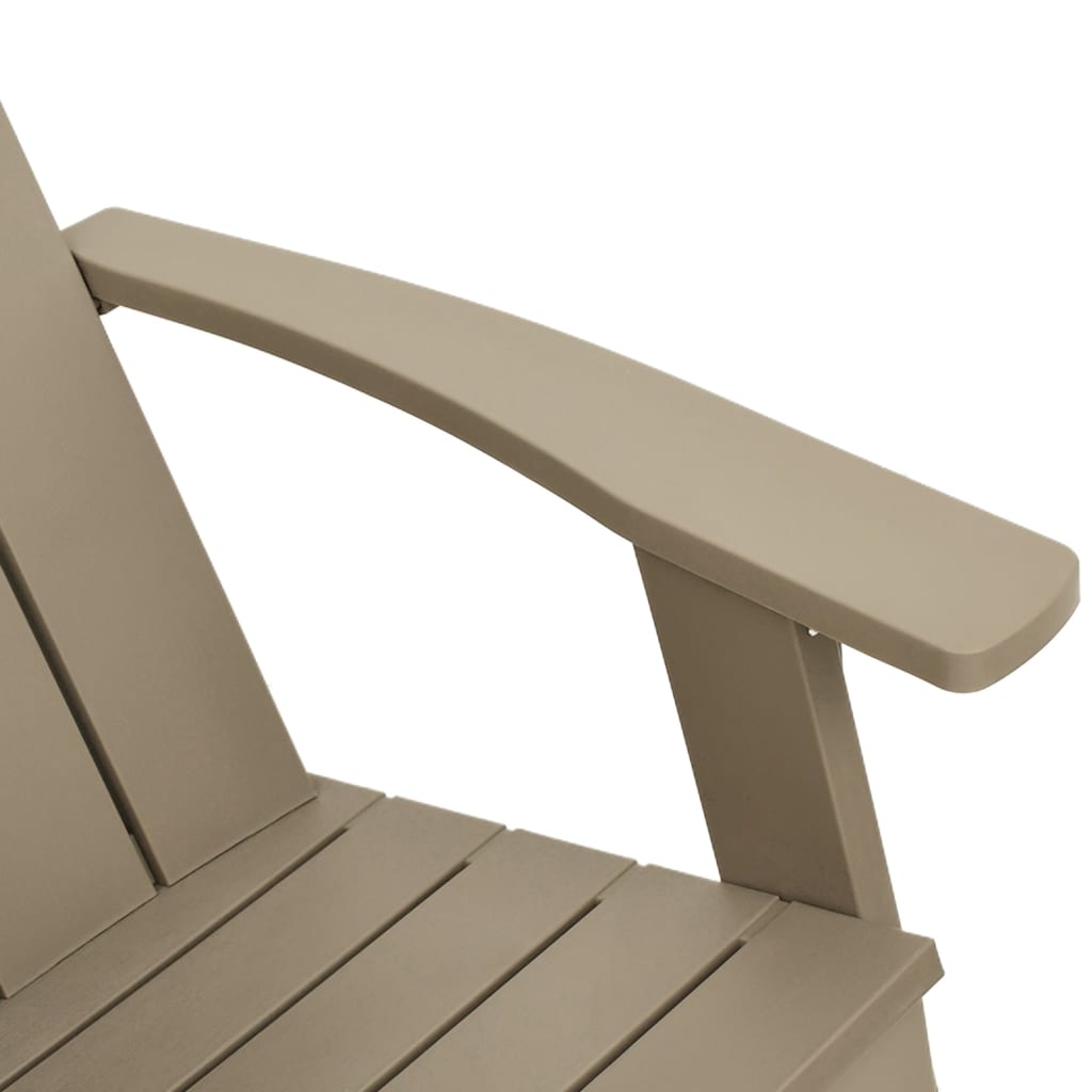 Vaaleanruskea adirondack puutarhatuoli Sad 75x88,5x89,5cm (pp)