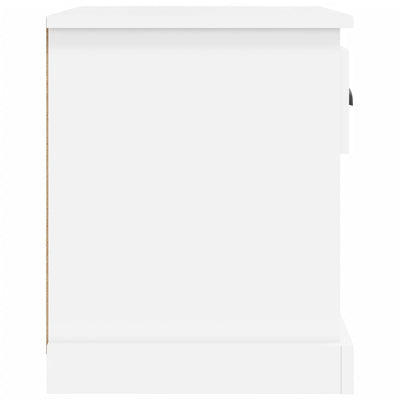 Valkoinen yöpöydät Peng 39x39x47,5cm (2 kpl puinen)