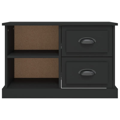 TV-taso musta 73x35,5x47,5 cm tekninen puu