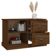 TV-taso ruskea tammi 73x35,5x47,5 cm tekninen puu