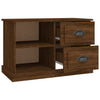 TV-taso ruskea tammi 73x35,5x47,5 cm tekninen puu