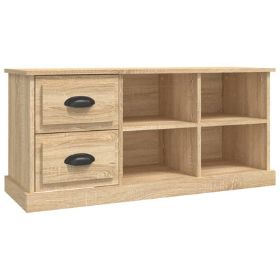 TV-taso Sonoma-tammi 102x35,5x47,5 cm tekninen puu