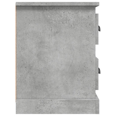 TV-taso betoninharmaa 102x35,5x47,5 cm tekninen puu