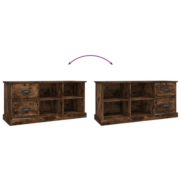 TV-taso savutammi 102x35,5x47,5 cm tekninen puu