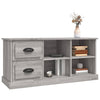 TV-taso harmaa Sonoma 102x35,5x47,5 cm tekninen puu