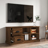 TV-taso ruskea tammi 102x35,5x47,5 cm tekninen puu