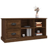 TV-taso ruskea tammi 102x35,5x47,5 cm tekninen puu