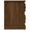 TV-taso ruskea tammi 102x35,5x47,5 cm tekninen puu