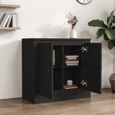 Senkki musta 70x35,5x67,5 cm tekninen puu