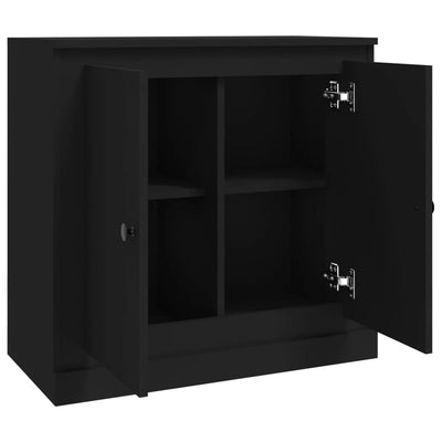 Senkki musta 70x35,5x67,5 cm tekninen puu