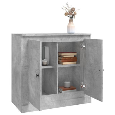 Senkki betoninharmaa 70x35,5x67,5 cm tekninen puu
