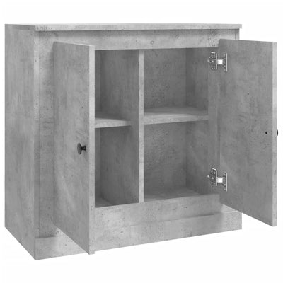 Senkki betoninharmaa 70x35,5x67,5 cm tekninen puu