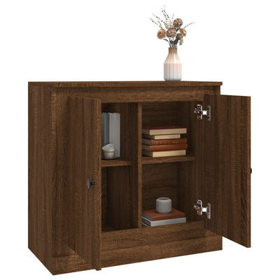 Senkki ruskea tammi 70x35,5x67,5 cm tekninen puu