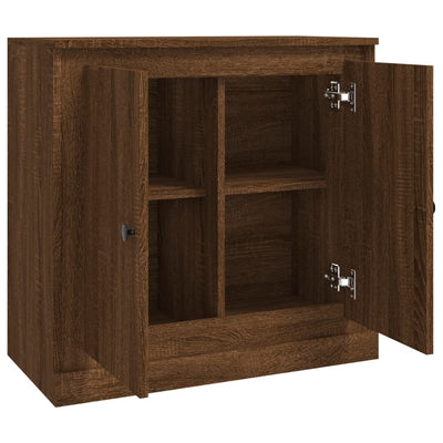 Senkki ruskea tammi 70x35,5x67,5 cm tekninen puu