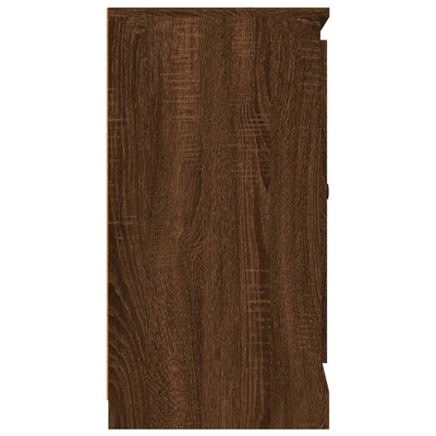 Senkki ruskea tammi 70x35,5x67,5 cm tekninen puu
