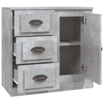 Senkki betoninharmaa 70x35,5x67,5 cm tekninen puu