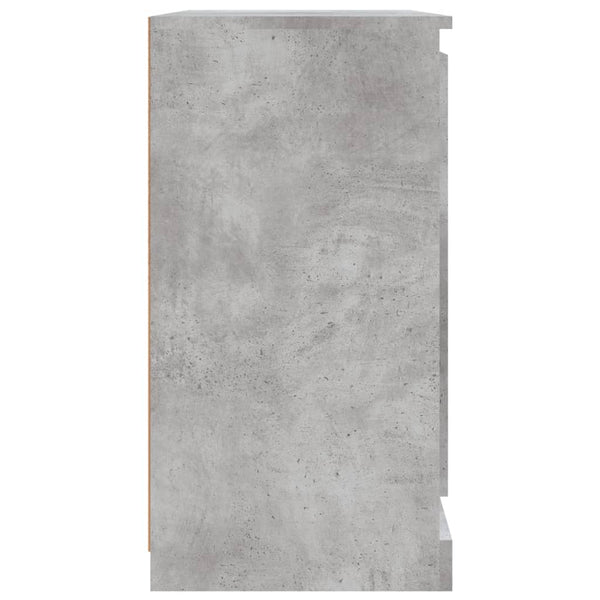 Betoninharmaa senkki Stalian 70x35,5x67,5cm (puinen)