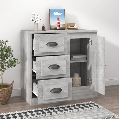 Senkki harmaa Sonoma 70x35,5x67,5 cm tekninen puu