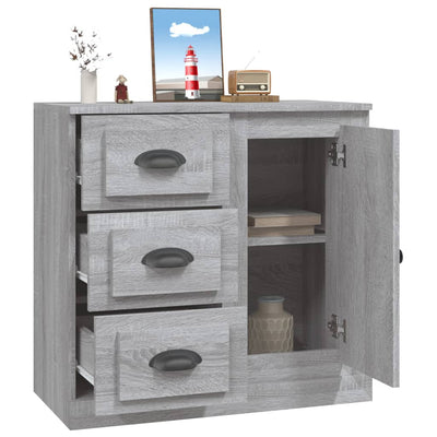 Senkki harmaa Sonoma 70x35,5x67,5 cm tekninen puu