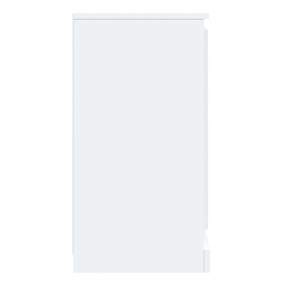 Valkoinen senkki Calefariu 37,5x35,5x67,5cm (puinen)