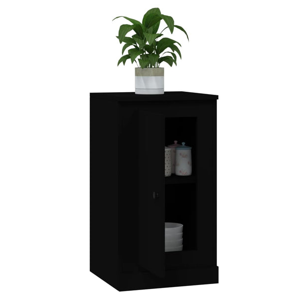 Senkit 2 kpl musta 37,5x35,5x67,5 cm tekninen puu