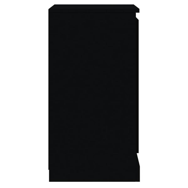 Senkit 2 kpl musta 37,5x35,5x67,5 cm tekninen puu