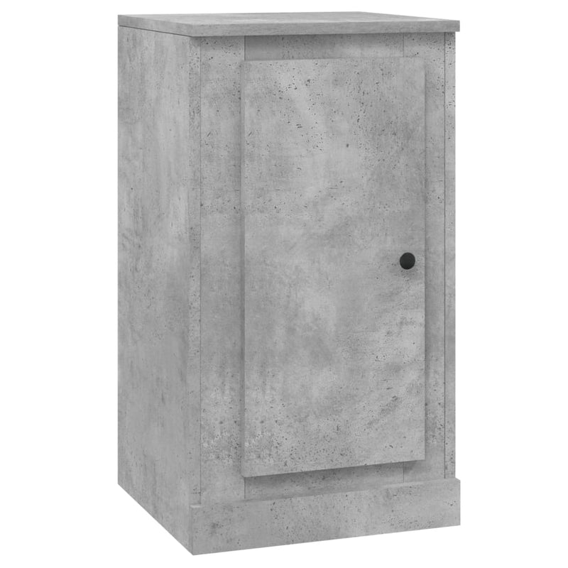 Betoninharmaa senkki Calefariu 37,5x35,5x67,5cm (puinen)