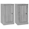Senkit 2 kpl harmaa Sonoma 37,5x35,5x67,5 cm tekninen puu