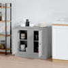 Senkit 2 kpl harmaa Sonoma 37,5x35,5x67,5 cm tekninen puu