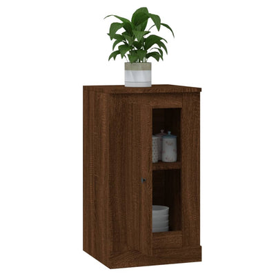 Senkki ruskea tammi 37,5x35,5x67,5 cm tekninen puu