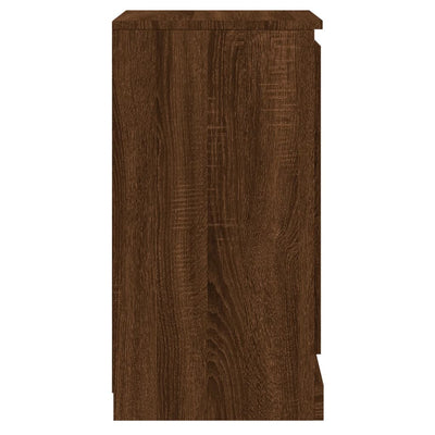 Senkki ruskea tammi 37,5x35,5x67,5 cm tekninen puu