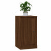 Senkit 2 kpl ruskea tammi 37,5x35,5x67,5 cm tekninen puu