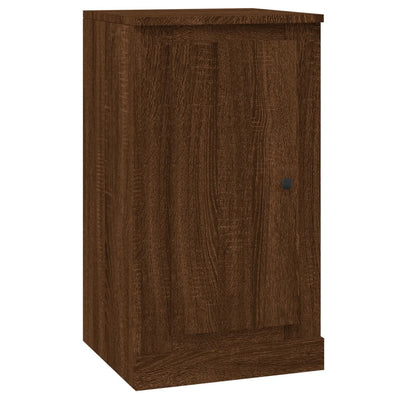 Senkit 2 kpl ruskea tammi 37,5x35,5x67,5 cm tekninen puu