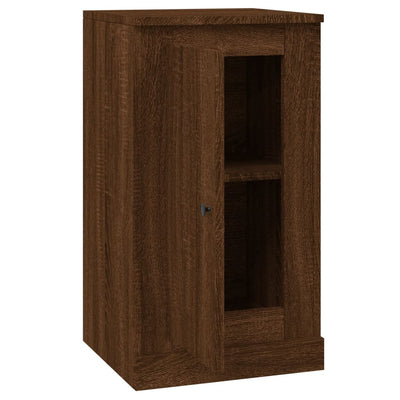 Senkit 2 kpl ruskea tammi 37,5x35,5x67,5 cm tekninen puu