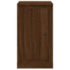 Senkit 2 kpl ruskea tammi 37,5x35,5x67,5 cm tekninen puu