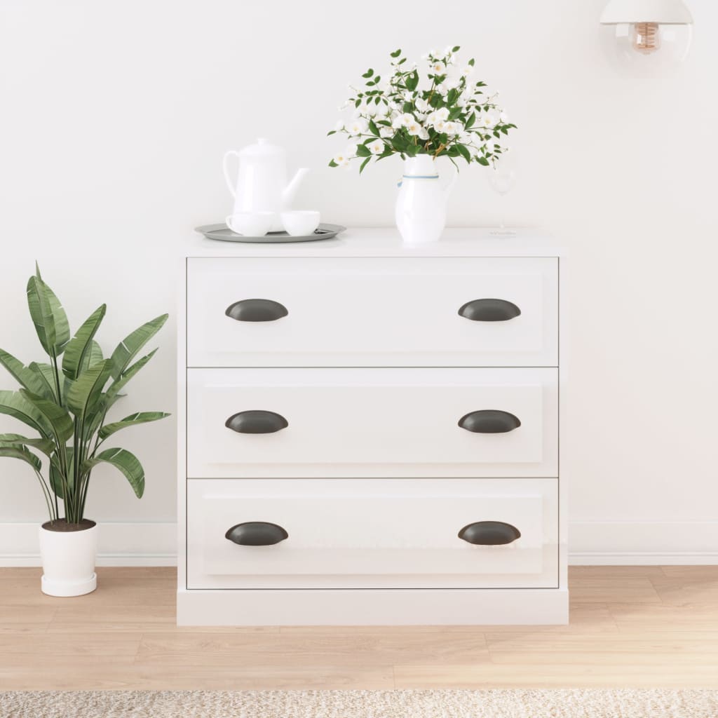 Maruseac senkki 70x35,5x67,5cm valkoisena (puinen)