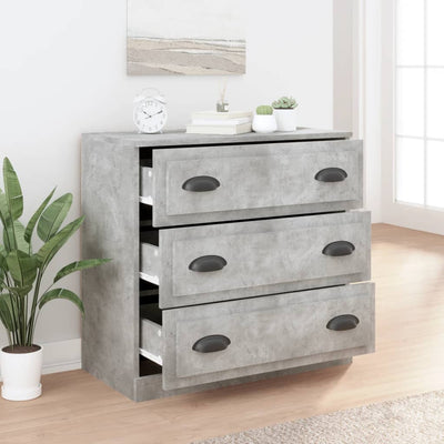 Senkki betoninharmaa 70x35,5x67,5 cm tekninen puu