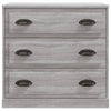 Senkki harmaa Sonoma 70x35,5x67,5 cm tekninen puu