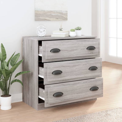 Senkki harmaa Sonoma 70x35,5x67,5 cm tekninen puu