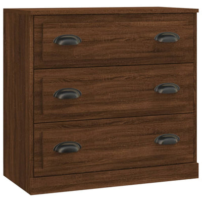 Senkki ruskea tammi 70x35,5x67,5 cm tekninen puu