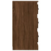 Senkki ruskea tammi 70x35,5x67,5 cm tekninen puu