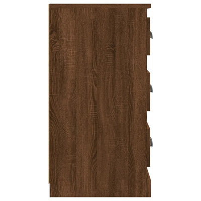 Senkki ruskea tammi 70x35,5x67,5 cm tekninen puu