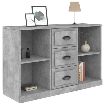 Senkki betoninharmaa 104,5x35,5x67,5 cm tekninen puu
