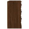 Senkki ruskea tammi 104,5x35,5x67,5 cm tekninen puu