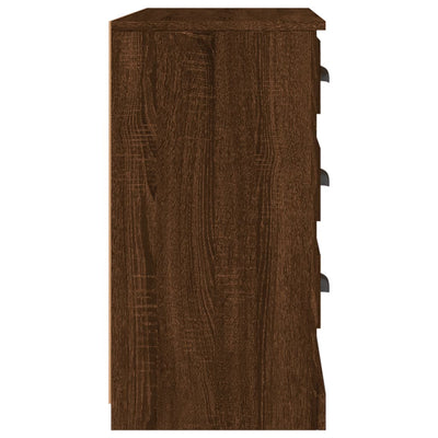 Senkki ruskea tammi 104,5x35,5x67,5 cm tekninen puu