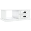 Valkoinen sohvapöytä Jager 90x50x35cm (puinen)