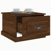 Ruskea sohvapöytä Kaloman 50x50x35cm (puinen)