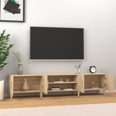 TV-taso Sonoma-tammi 180x31,5x40 cm tekninen puu
